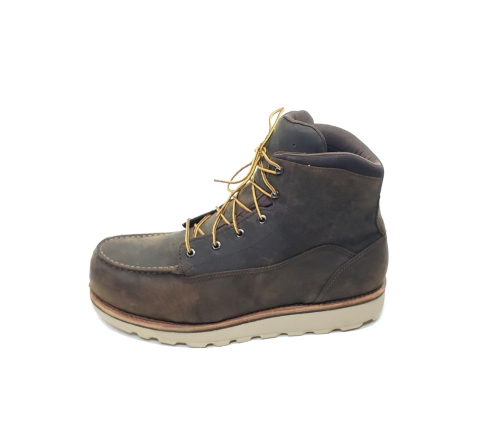 Red Wing Traction Mens Waterproof Safety Toe Work Boots Brown Leather Size 14